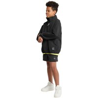 Jack Wolfskin Teen Halfzip Youth Softshelljacke Teenager 140 black granite black von Jack Wolfskin