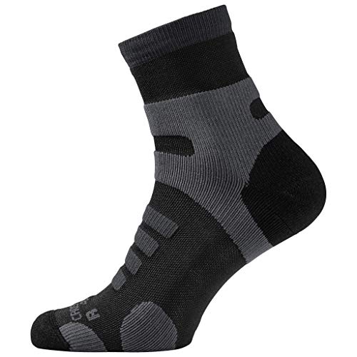 Jack Wolfskin Unisex Cross Trail Classic Cut Chaussettes Socken, (Black), (Herstellergröße: 35-37) von Jack Wolfskin