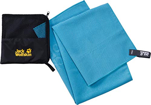Jack Wolfskin Unisex – Erwachsene Barrier Towel Handtuch, Turquoise, ONE Size von Jack Wolfskin