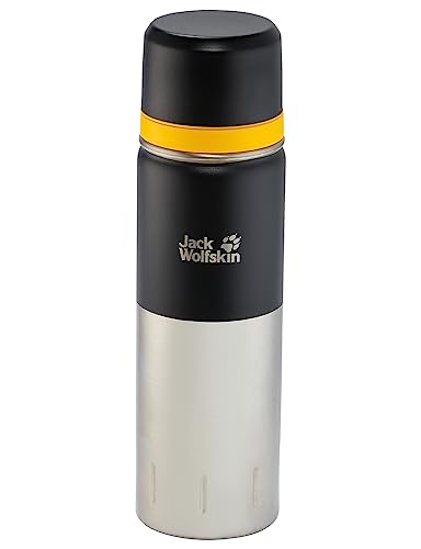 Jack Wolfskin Unisex – Erwachsene Kolima Thermosflasche, Black, One Size von Jack Wolfskin