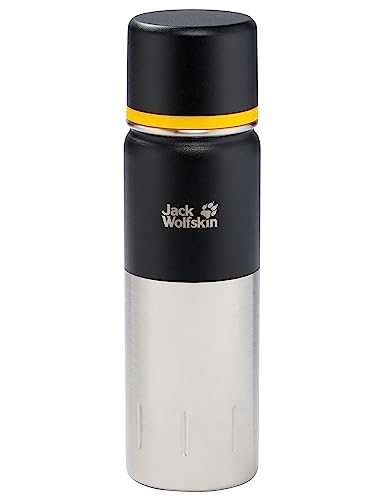 Jack Wolfskin Unisex – Erwachsene Kolima Thermosflasche, Black, One Size von Jack Wolfskin