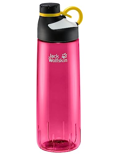 Jack Wolfskin 8006921 Unisex – Erwachsene Mancora 1 Trinkflasche, pink peony, One Size von Jack Wolfskin