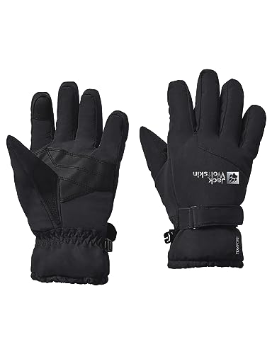 Jack Wolfskin Unisex Kinder 2L Winter Glove K Handschuh, Black, 116 von Jack Wolfskin