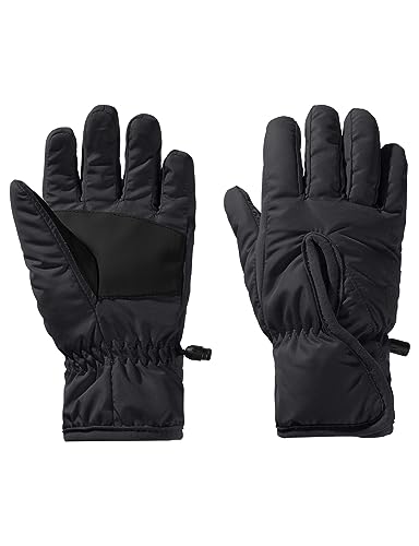 Jack Wolfskin Unisex Kinder Easy Entry Glove K Handschuh, Black, 116 von Jack Wolfskin