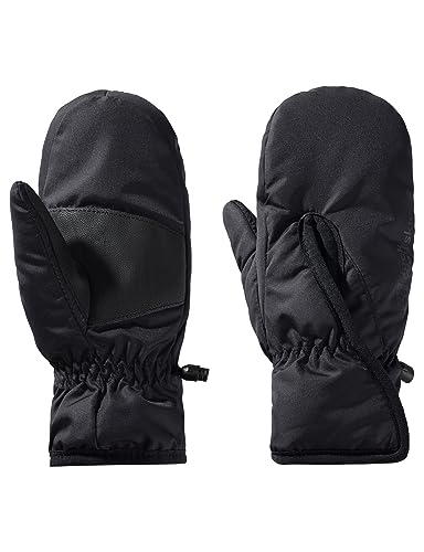 Jack Wolfskin Unisex Kinder Easy Entry Mitten K Handschuh, Black, 128 von Jack Wolfskin