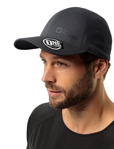 Jack Wolfskin Unisex Lucid Cap Baseballkappe, Schwarz, M EU von Jack Wolfskin