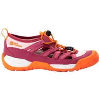 Jack Wolfskin Villi Sandal Kids Sandale Kinder 35 pink Water Lily von Jack Wolfskin