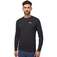 Jack Wolfskin Vonnan LS T-Shirt Men Langarm Funktionsshirt Herren S black black von Jack Wolfskin