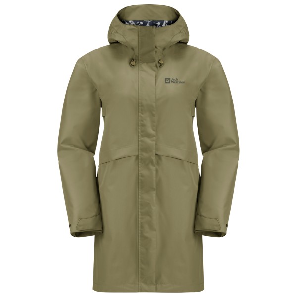 Jack Wolfskin - Women's Capeest Coat - Mantel Gr XL oliv von Jack Wolfskin