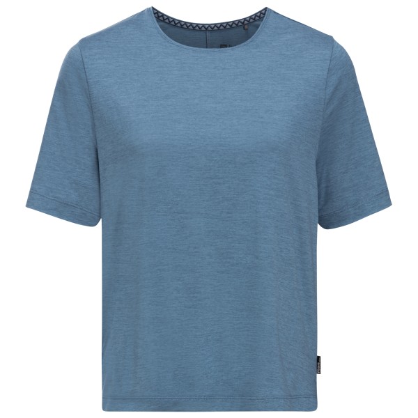 Jack Wolfskin - Women's Travel T - T-Shirt Gr L blau von Jack Wolfskin