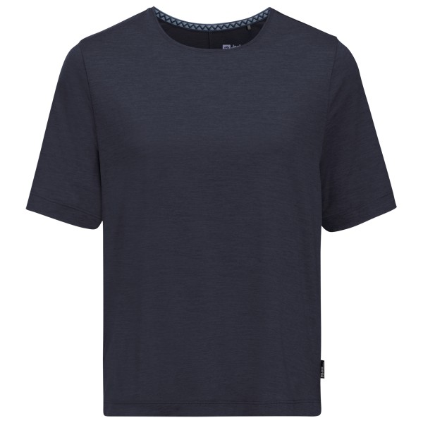 Jack Wolfskin - Women's Travel T - T-Shirt Gr L blau von Jack Wolfskin