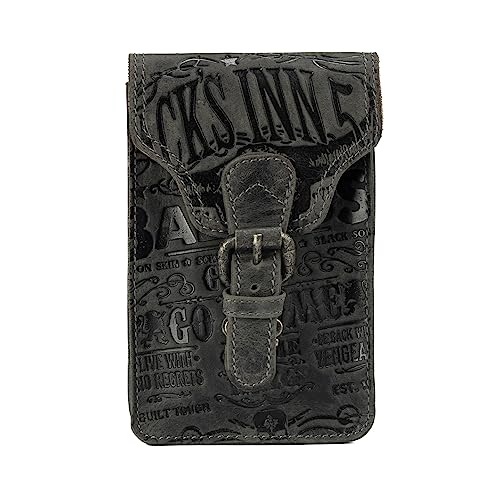 Jack's Inn 54 Black Bourbon - Pearl Gürteltasche für Flachmann und/oder Smartphones schwarz von JACK'S INN 54
