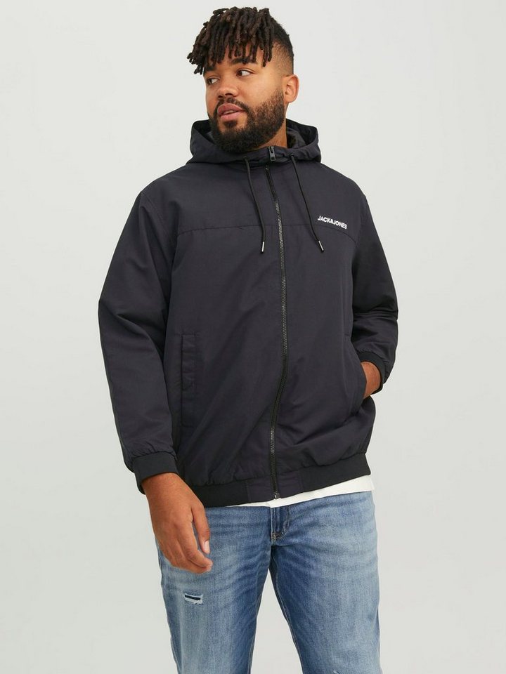 Jack & Jones PlusSize Bomberjacke JJERUSH HOOD BOMBER NOOS PLS von Jack & Jones PlusSize