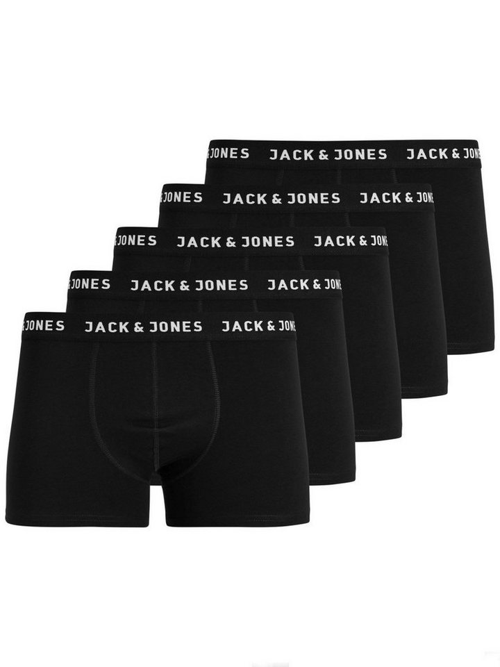 Jack & Jones Boxershorts Jack & Jones Herren 5er-Pack Boxer-Shorts JacHuey Unter-Hosen Pants von Jack & Jones