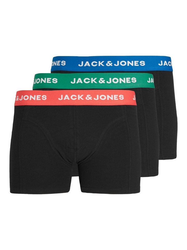 Jack & Jones Boxershorts Shorts 3er Pack Boxershorts JACADAM TRUNKS von Jack & Jones