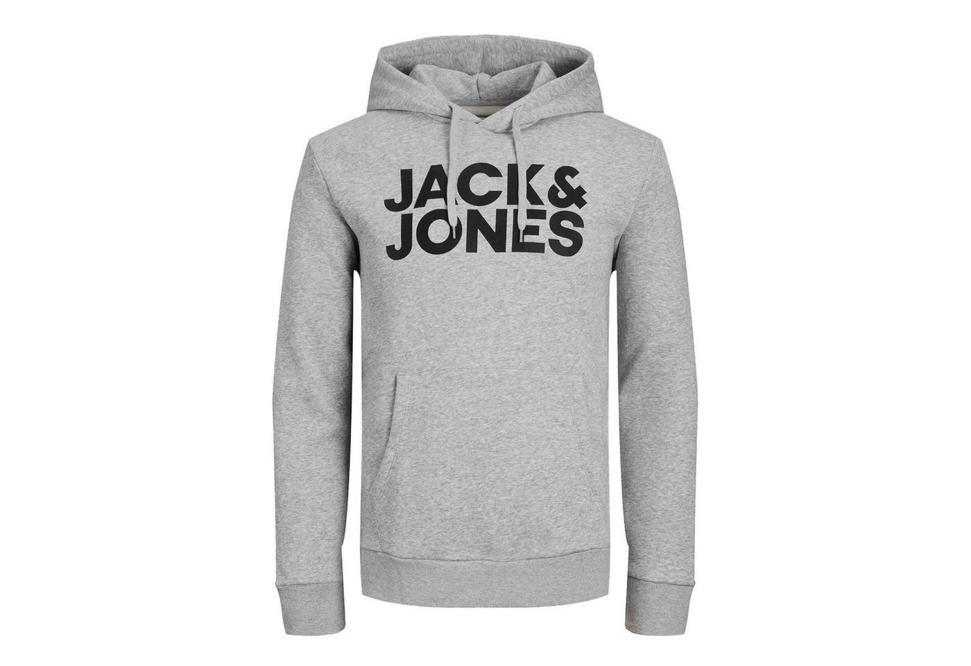 Jack & Jones Kapuzensweatshirt JJ Ecorp Logo Sweat Hood mit Markenschriftzug von Jack & Jones