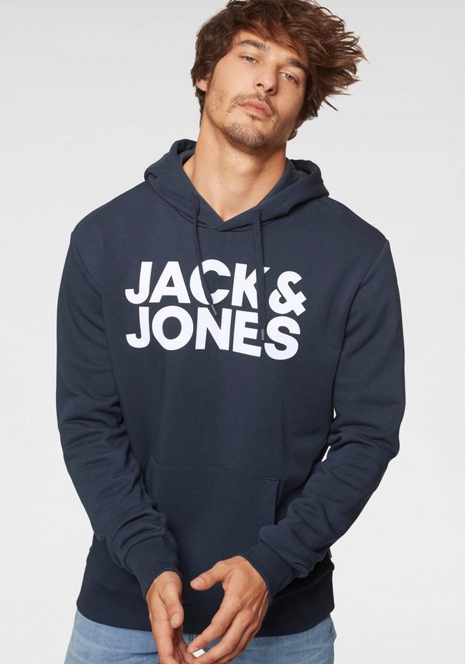 Jack & Jones Kapuzensweatshirt »CORP Logo Hoodie« mit Logoprint von Jack & Jones