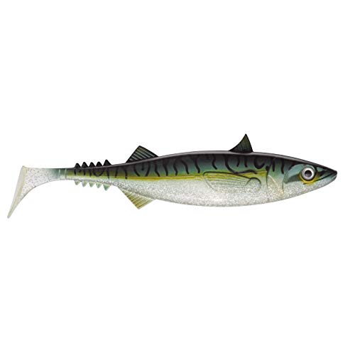 Jackson Gummifisch Norwegen Angeln Köder - The Mackerel 28cm Green Mackerel von Jackson Sea