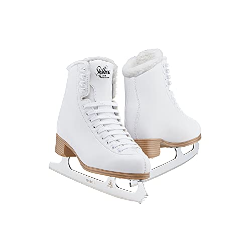 Jackson Ultima - Jackson Classic 380 Boot with Mark I Blade, Moderate Support Figure Skates for Women and Girls, Championship Quality Ice Skates, (Style No. JC380) von Jackson Ultima