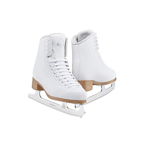 Jackson Ultima - Jackson Classic 500 Boot with Mark II Blade, Moderate Support Figure Skates for Women and Girls, Championship Quality Ice Skates, (Style No. JC501) von Jackson Ultima