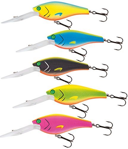 Jackson Unisex – Erwachsene 10C4050801035523C10 Zander Angeln Köder-Zanderwobbler 8.1 8,1cm Farbe Yellow Purple Orange, Bunt, Normal von Jackson