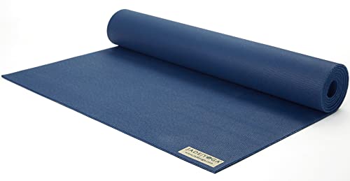 Jade Travel Yoga Mat 1/8" x 68" (3mm x 61cm x 173cm) - Midnight Blue von JadeYoga