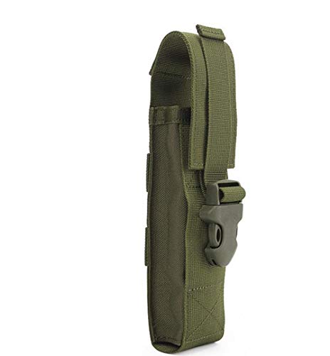 Jadedragon Mehrzweck-Werkzeugtasche, Gürteltasche mit verstellbarer Kapazität für Taschenlampe, Klappmesser, Schlagstock, Hammer (grün) von Jadedragon