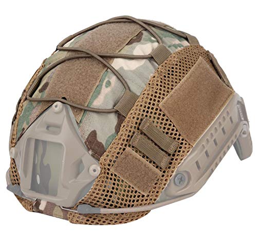Jadedragon Multicam Camouflage-Helmüberzug für Airsoft, Paintball, kein Helm (CP) von Jadedragon