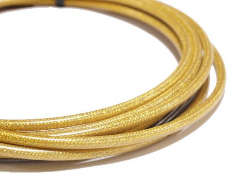 Jagwire Bremszug-Außenhülle CGX Braided, Slick-Lube-Schmierung Gold Gold 5 mm von Jagwire