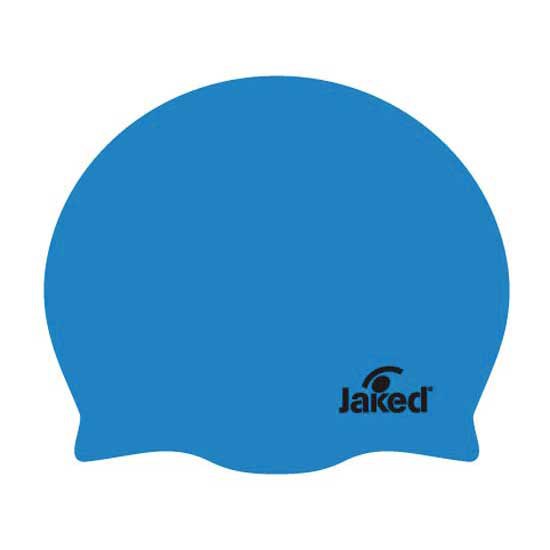 Jaked Silicon Basic 10 Pieces Swimming Cap Blau von Jaked