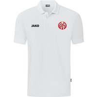 JAKO 1. FSV Mainz 05 Organic Poloshirt 2023/24 000 - weiß 3XL von Jako