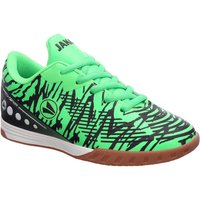 JAKO Animal Indoor Hallen-Fußballschuhe Kinder 756 - neon green/jet black 32 von Jako