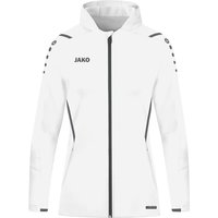 JAKO Challenge Trainingsjacke mit Kapuze Damen weiß/anthra light 42 von Jako