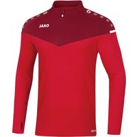 JAKO Champ 2.0 Ziptop Sweatshirt rot/weinrot XL von Jako