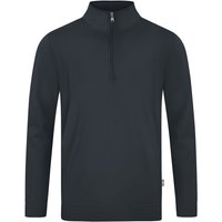 JAKO Doubletex Sweatshirt mit 1/4-Reißverschluss anthrazit XL von Jako