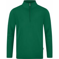 JAKO Doubletex Sweatshirt mit 1/4-Reißverschluss grün XXL von Jako