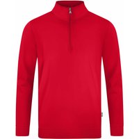 JAKO Doubletex Sweatshirt mit 1/4-Reißverschluss rot 3XL von Jako