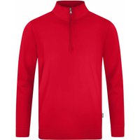 JAKO Doubletex Sweatshirt mit 1/4-Reißverschluss rot M von Jako