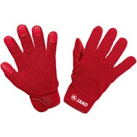 JAKO Fleece-Feldspielerhandschuhe mit Klettverschluss rot 4 von Jako