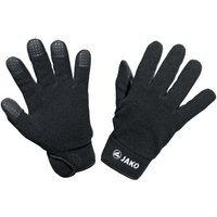 JAKO Fleece-Feldspielerhandschuhe mit Klettverschluss schwarz 4 von Jako