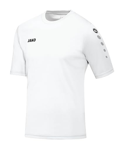JAKO Unisex Team (Kurzarm) Fußballtrikots, Weiß, XXL EU von JAKO