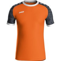 JAKO Iconic kurzarm Trikot 351 - neonorange/schwarz M von Jako