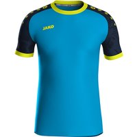 JAKO Iconic kurzarm Trikot 444 - JAKO blau/marine/neongelb 3XL von Jako