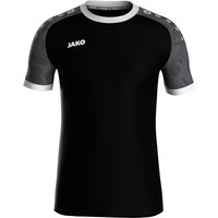 JAKO Iconic kurzarm Trikot Kinder 801 - schwarz/anthrazit 128 von Jako