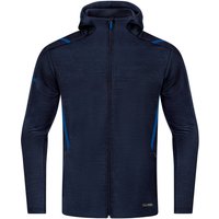 JAKO Challenge Kapuzenjacke marine meliert/royal S von Jako