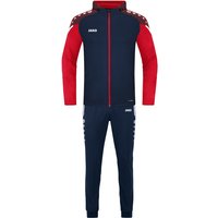 JAKO Performance Präsentationsanzug Kinder 909 - marine/rot 140 von Jako