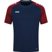 JAKO Performance T-Shirt Damen marine/rot 34 von Jako