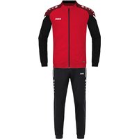 JAKO Performance Trainingsanzug Polyester 101 - rot/schwarz M von Jako