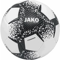 JAKO Performance 32 Panel Trainingsball mit Hybrid-Technologie und FIFA Basic Zertifikat weiß/schwarz/steingrau 4 von Jako