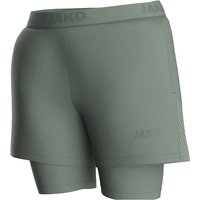 JAKO Power 2in1 Trainingsshorts Damen 237 - mintgrün 42 von Jako